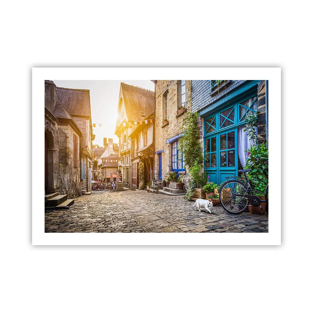 Affisch - Stadens vita ande - 70x50 cm