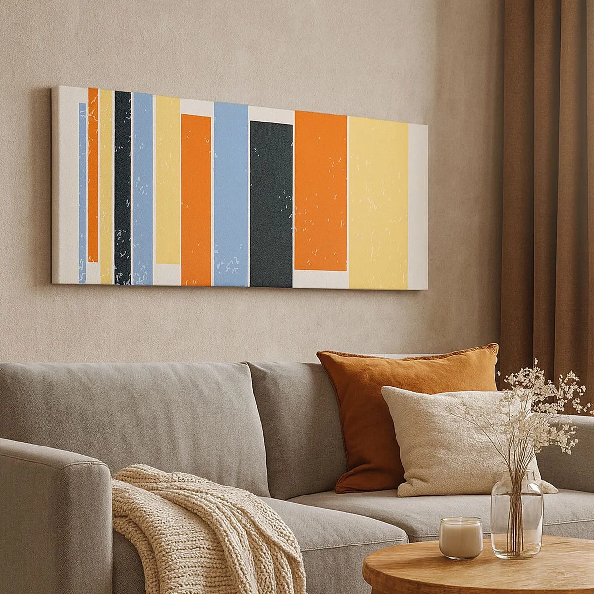 Canvastavla - Bild på duk - Inspelning av musik - 100x40 cm