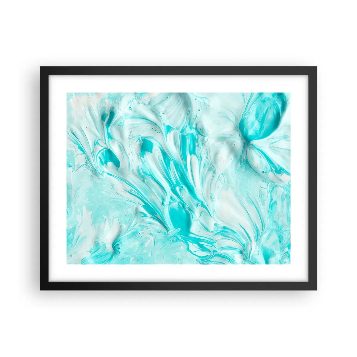 Affisch i svart ram - Alltid tillsammans - 50x40 cm