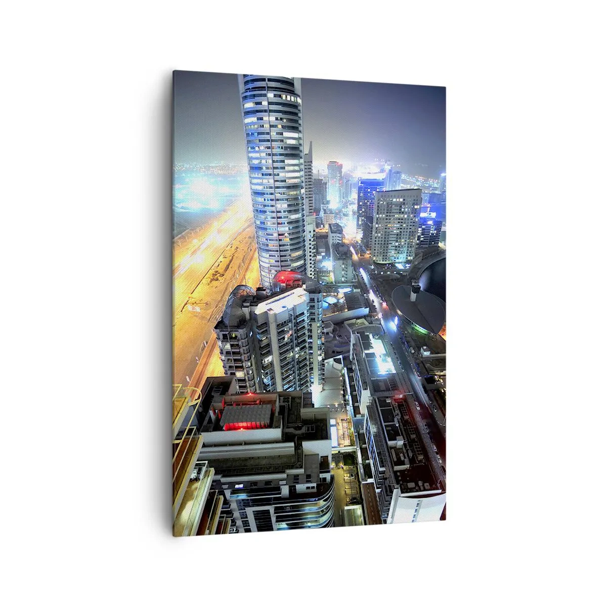 Canvastavla - Bild på duk - Underverk på öknen - 80x120 cm