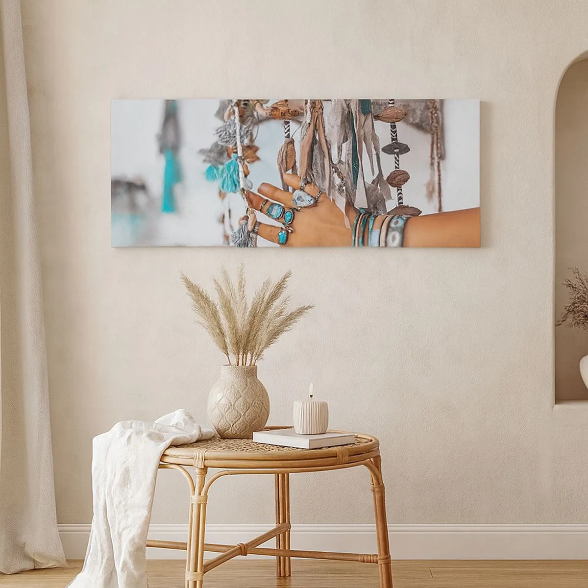 Canvastavla - Bild på duk - Lokala skatter - 100x40 cm