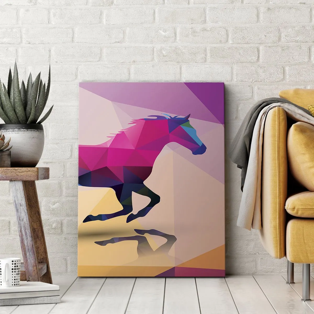 Canvastavla - Bild på duk - Kubismen lever - 50x70 cm