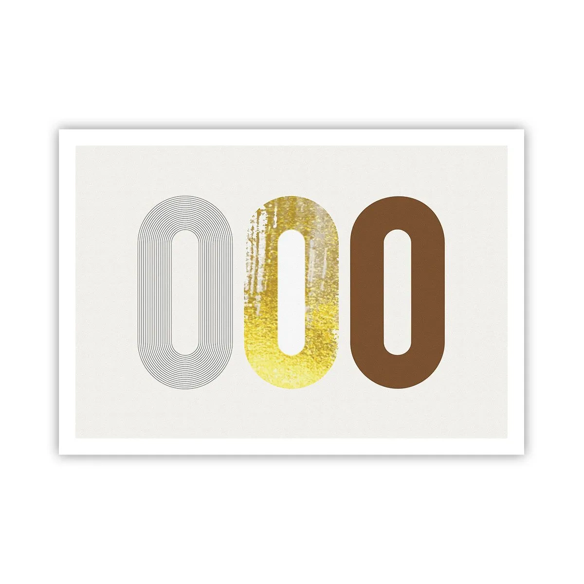 Affisch - Ooo! - 100x70 cm