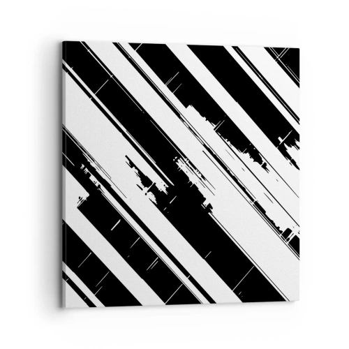 Canvastavla - Bild på duk - Intensiv och dynamisk komposition - 70x70 cm