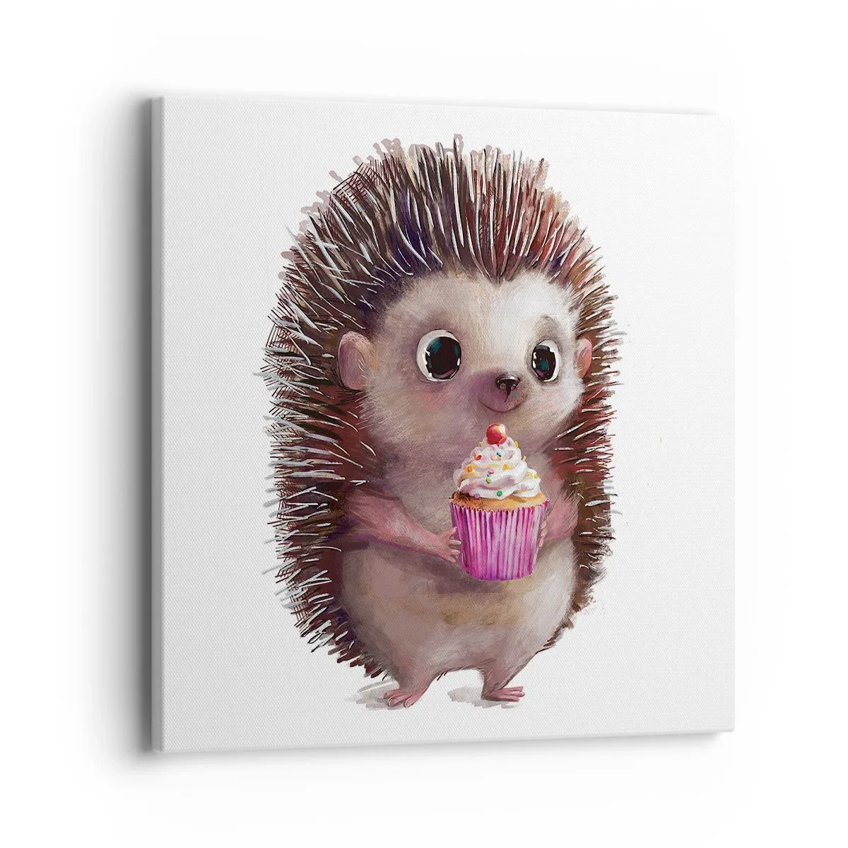 Canvastavla - Bild på duk - Varje dag är helgdag - 40x40 cm