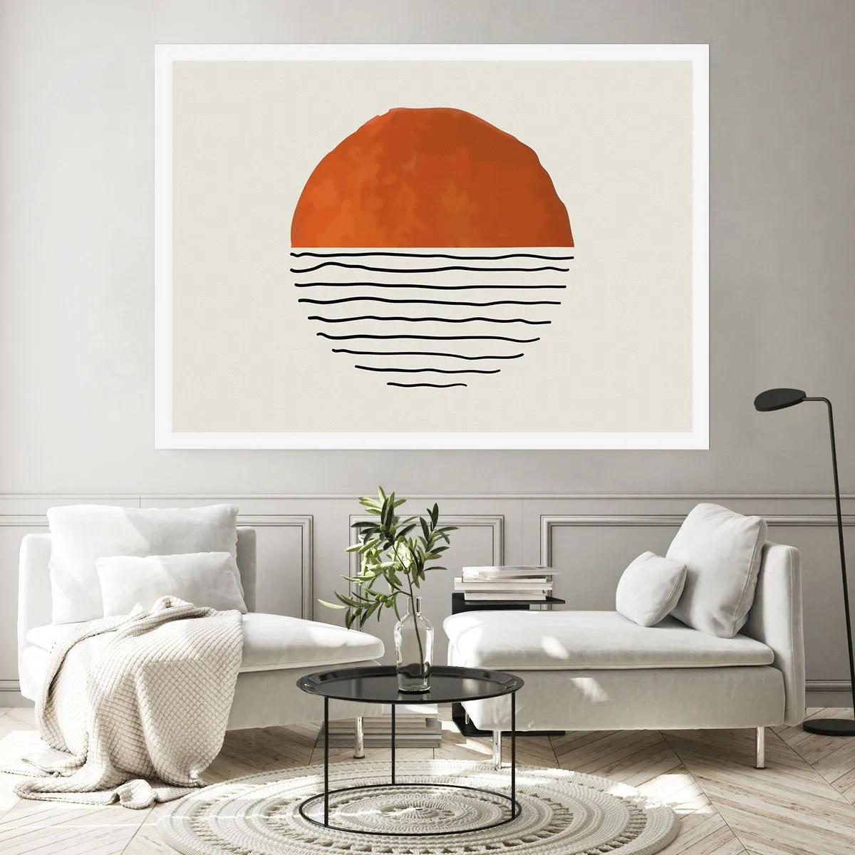 Affisch - I japansk stämning - 100x70 cm