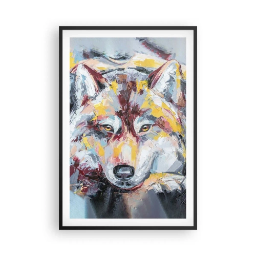 Affisch i svart ram - Lugnt bland de närmsta - 61x91 cm