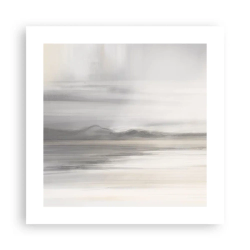 Affisch - En eftertänksam bakgrund - 40x40 cm