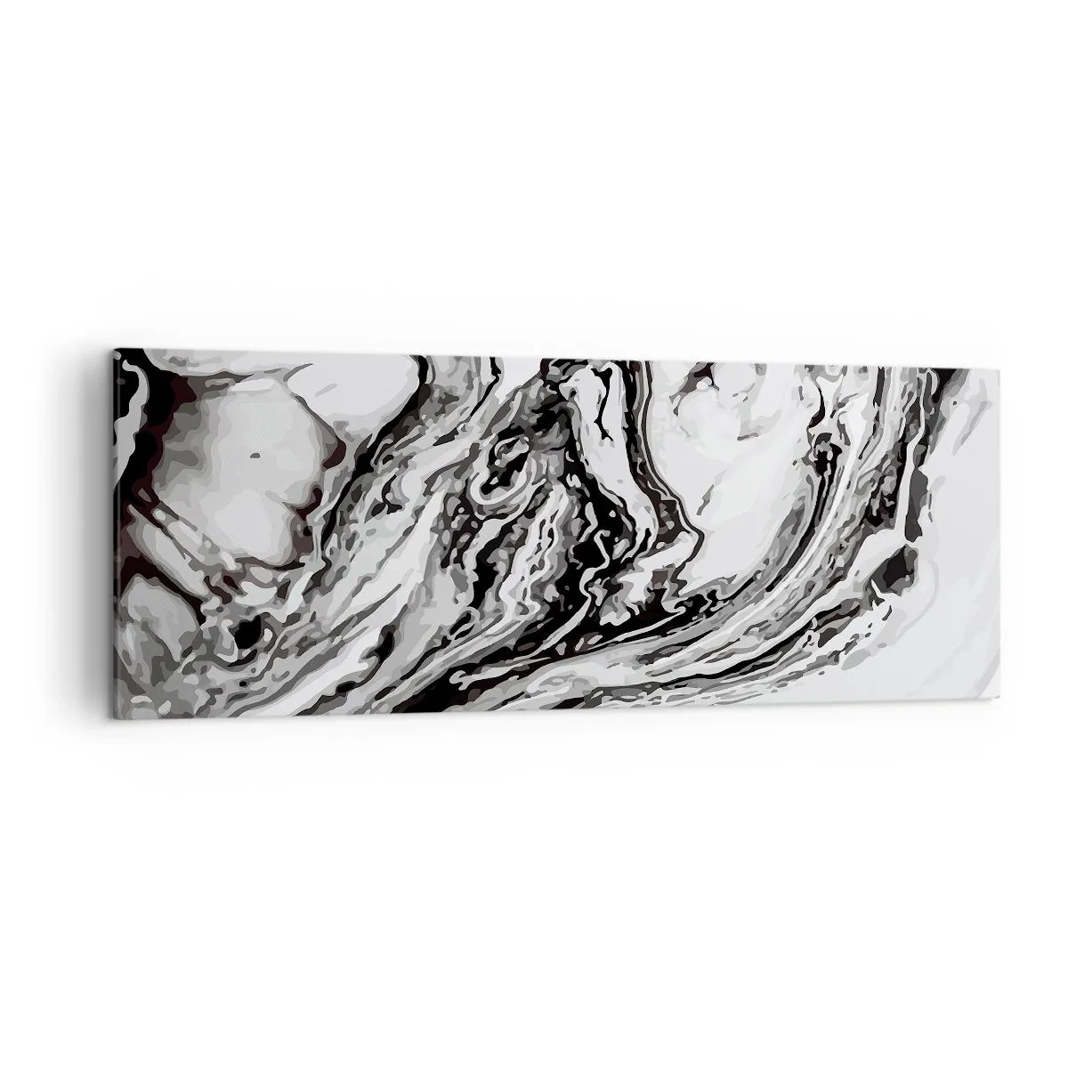 Canvastavla - Bild på duk - I början var det kaos - 140x50 cm