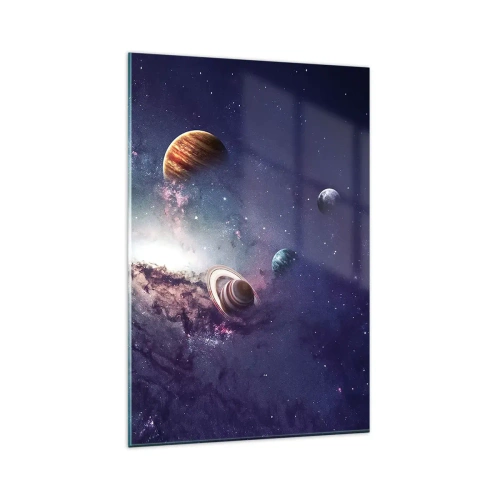Glastavla - Bild på glas - Sol- och danssystem - 80x120 cm