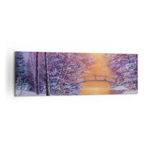 Canvastavla - Bild på duk - Låt oss mötas här - 160x50 cm