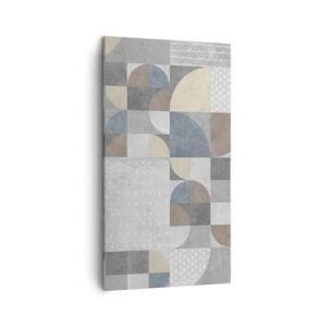 Canvastavla - Bild på duk - Keramisk fantasi - 45x80 cm