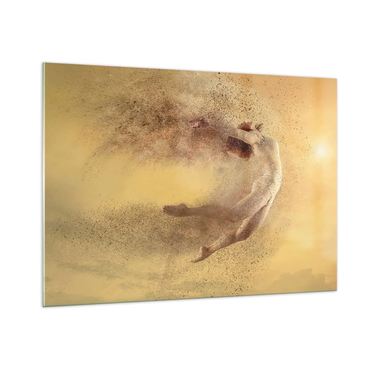 Glastavla - Bild på glas - Dansextas - 100x70 cm