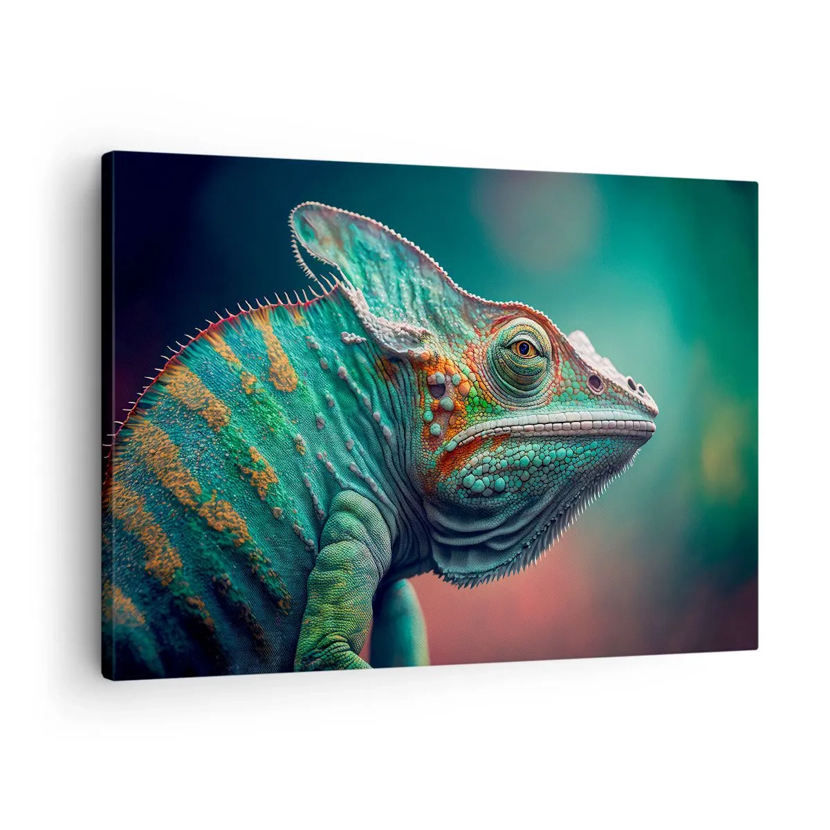 Canvastavla - Bild på duk - Ser du mig? Inte bra… - 70x50 cm