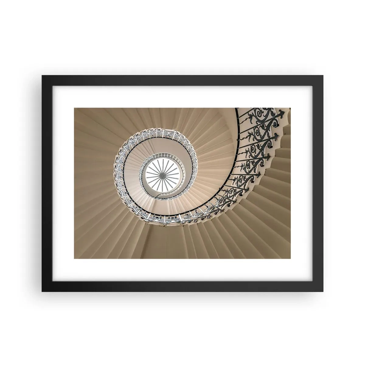 Affisch i svart ram - I musslans mitt - 40x30 cm