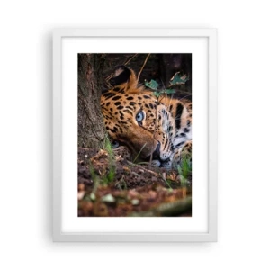 Affisch i vit ram - Tro mig - 30x40 cm