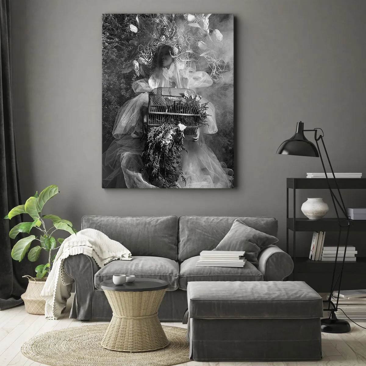 Canvastavla - Bild på duk - Bara Moder - Natur - 50x70 cm