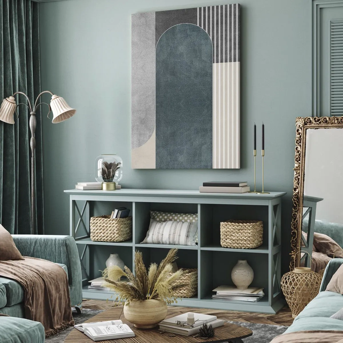 Canvastavla - Bild på duk - Horisontell komposition - 45x80 cm