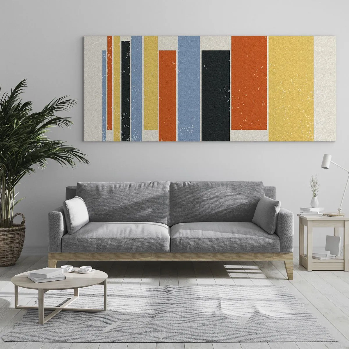Glastavla - Bild på glas - Inspelning av musik - 100x40 cm
