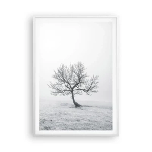 Affisch i vit ram - Mot intet - 70x100 cm