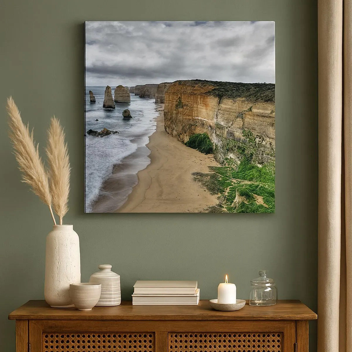 Canvastavla - Bild på duk - Rå skönhet - 30x30 cm