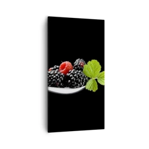 Canvastavla - Bild på duk - Fräschhetens smak - 55x100 cm