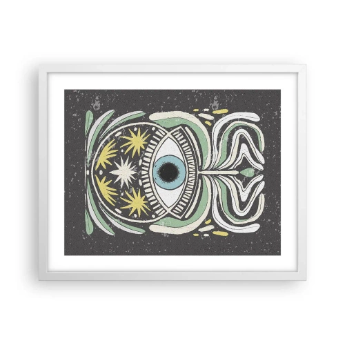 Affisch i vit ram - Stamritualer - 50x40 cm