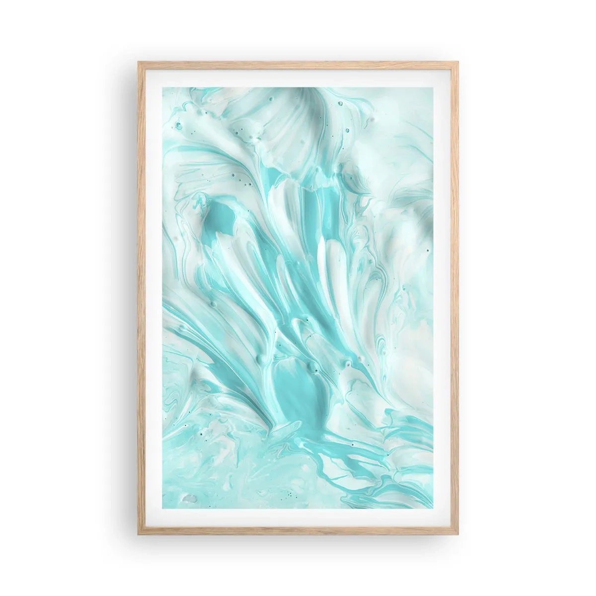 Affisch i ram av ljusek - Alltid tillsammans - 61x91 cm