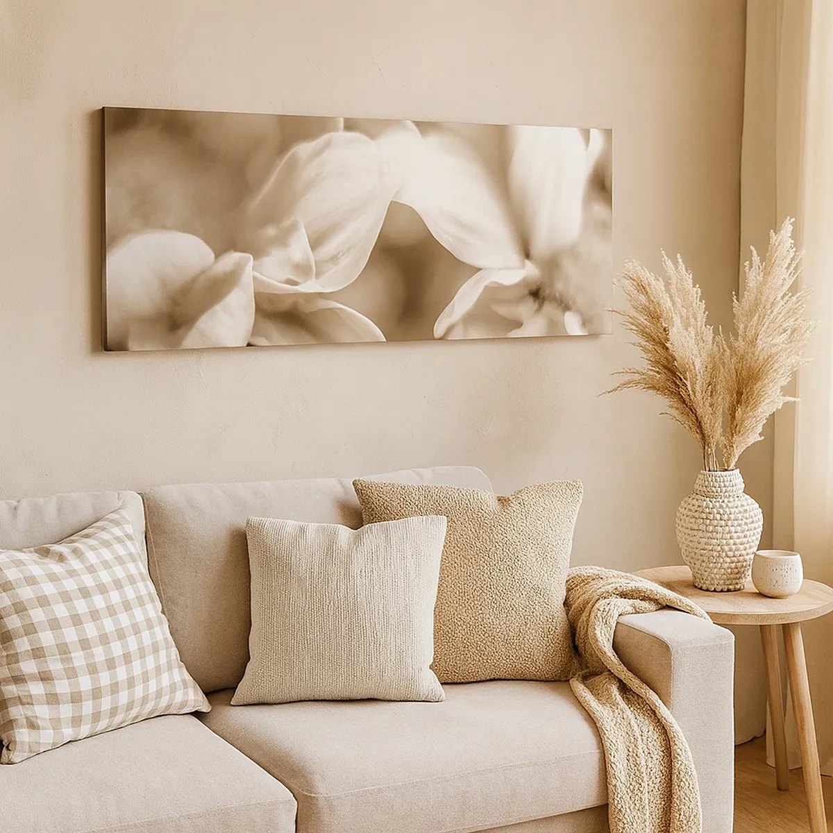 Canvastavla - Bild på duk - Milda som ett leende - 30x30 cm