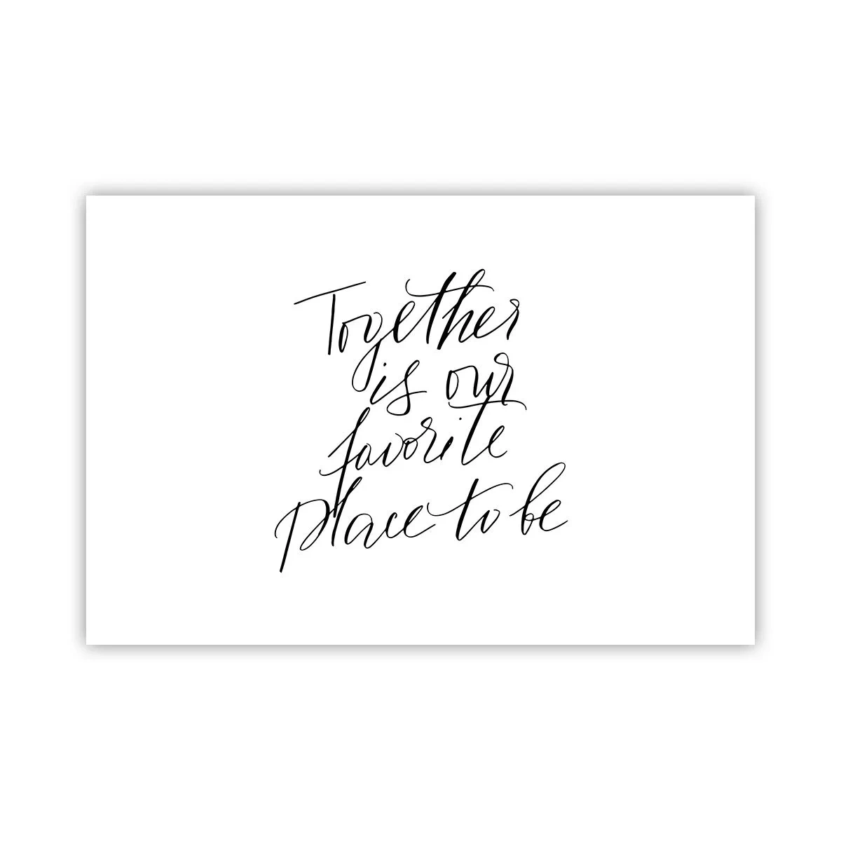 Affisch - Känner du också det? - 91x61 cm