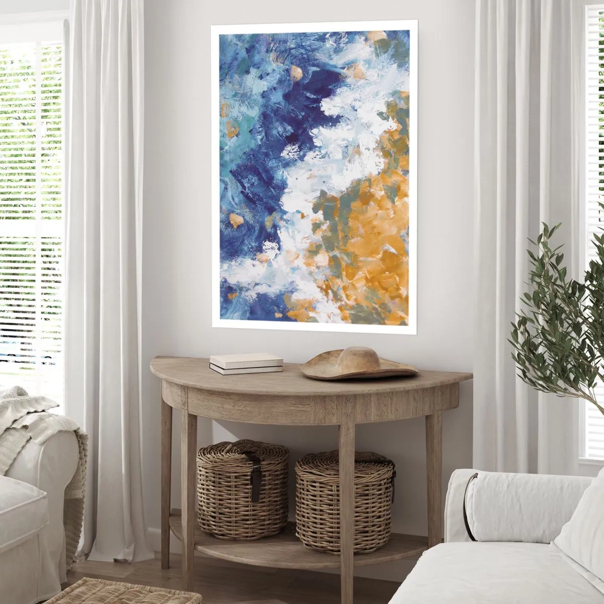 Affisch - Elementens dans - 70x100 cm
