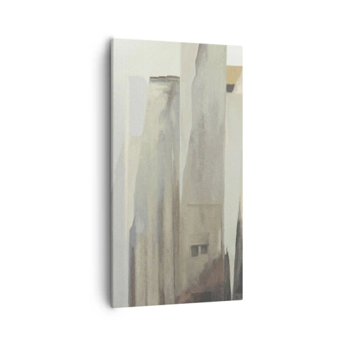 Canvastavla - Bild på duk - En dröm om staden - 55x100 cm