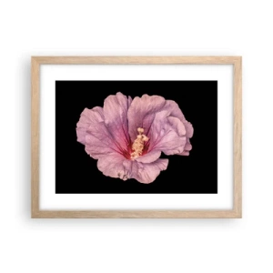 Affisch i ram av ljusek - Rakt till hjärtat - 40x30 cm