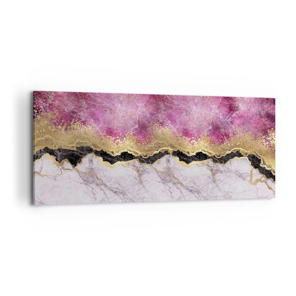 Canvastavla - Bild på duk - På gränsen - 120x50 cm