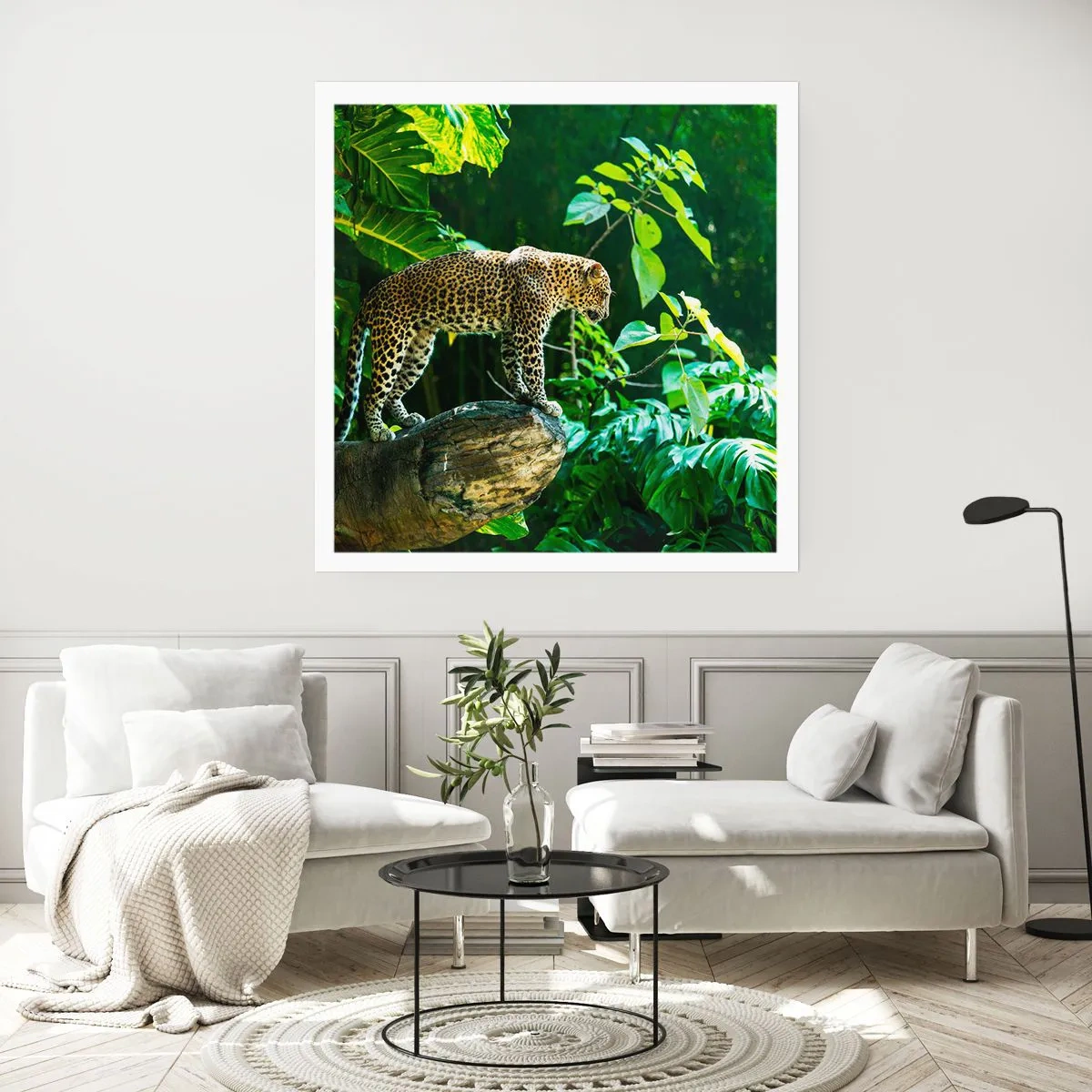 Affisch - På jakt? - 40x40 cm