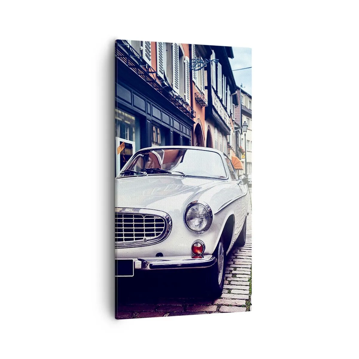 Canvastavla - Bild på duk - Det förflutna är idag - 55x100 cm