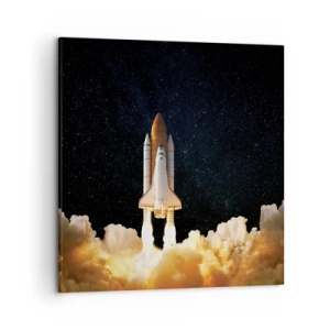Canvastavla - Bild på duk - Ad astra! - 50x50 cm