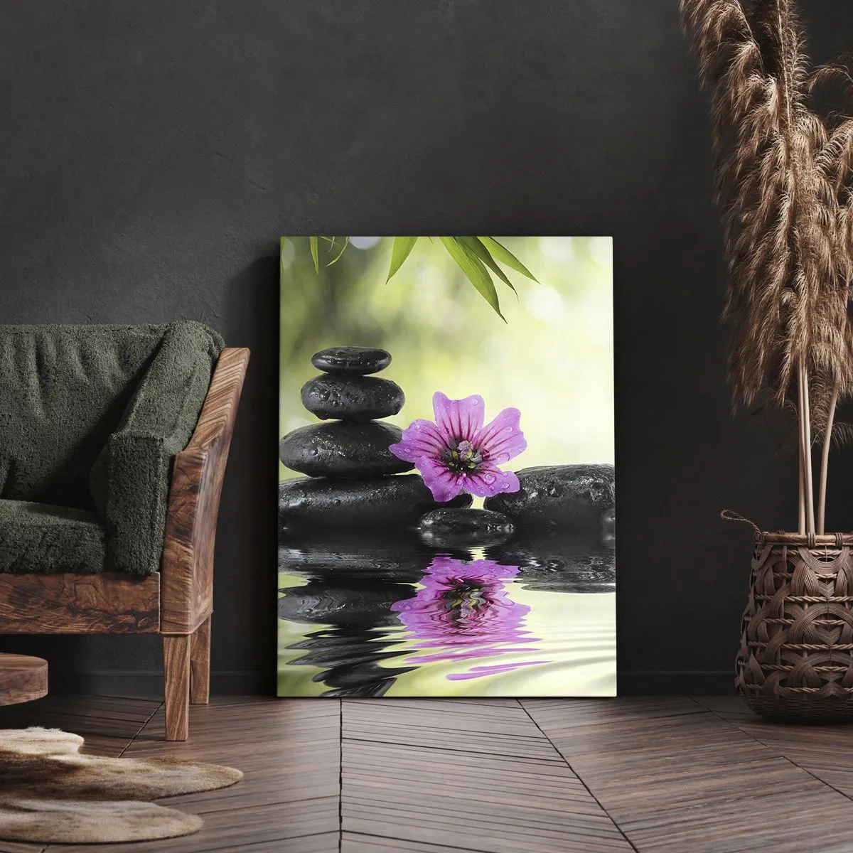 Canvastavla - Bild på duk - Tid för själen - 50x70 cm