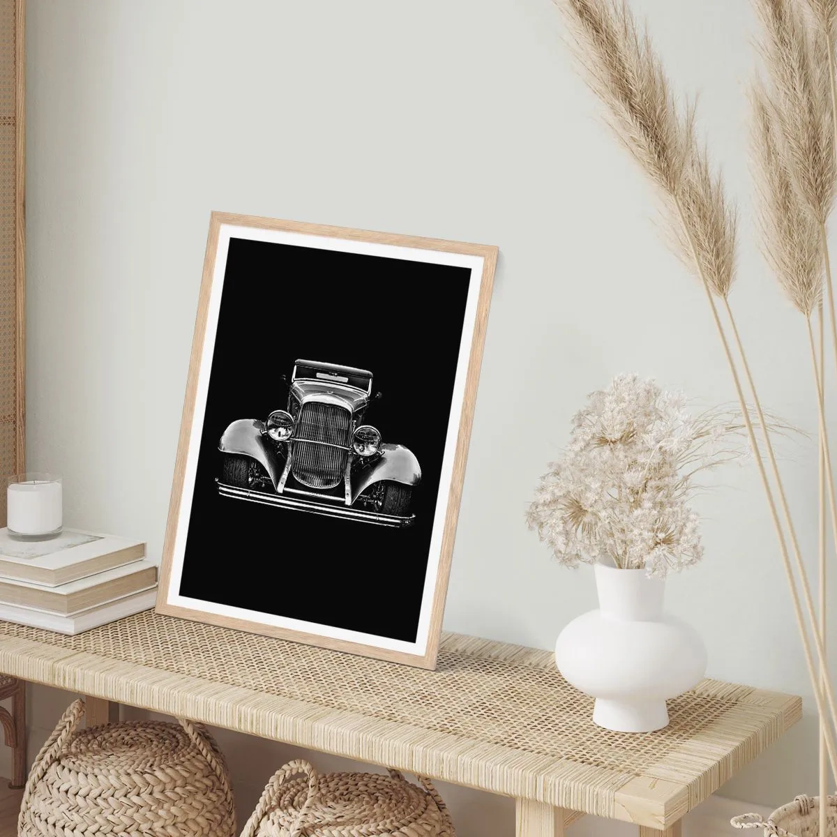 Affisch i ram av ljusek - En sann gentleman - 61x91 cm