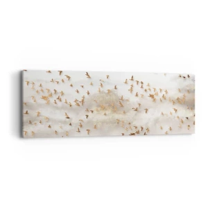 Canvastavla - Bild på duk - Det är dags... - 90x30 cm