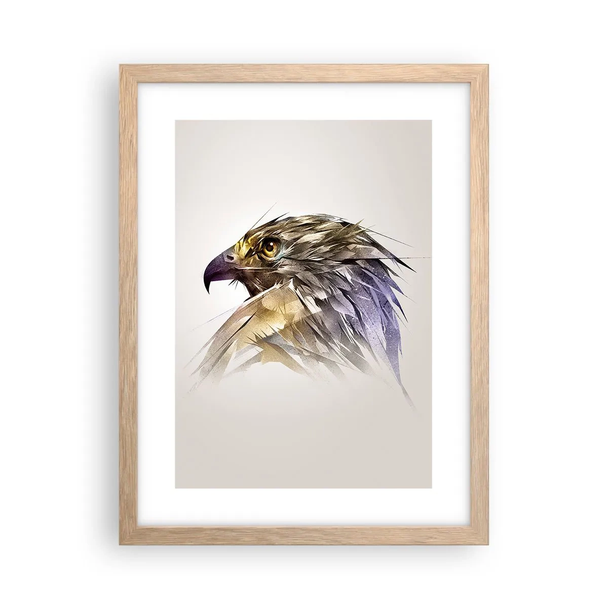 Affisch i ram av ljusek - En kämpes porträtt - 30x40 cm