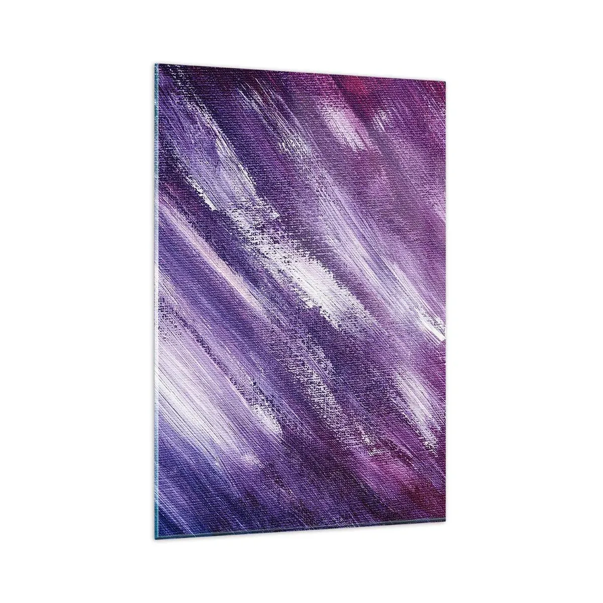 Glastavla - Bild på glas - När solig vind blåser - 80x120 cm