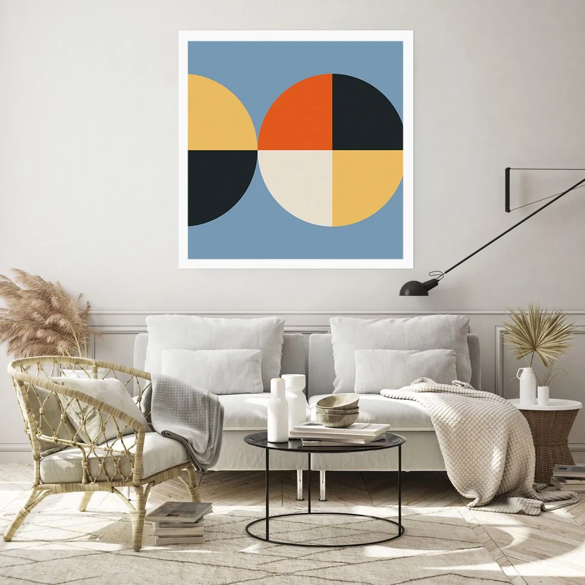 Affisch - Titta och räkna - 40x40 cm