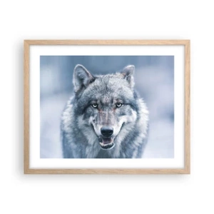 Affisch i ram av ljusek - Tar du utmaningen? - 50x40 cm