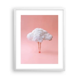 Affisch i vit ram - Söt utfästelse - 40x50 cm