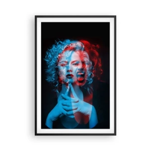 Affisch i svart ram - Alter ego - 61x91 cm