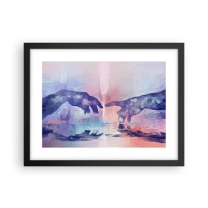 Affisch i svart ram - Den gudomliga gnistan av liv - 40x30 cm
