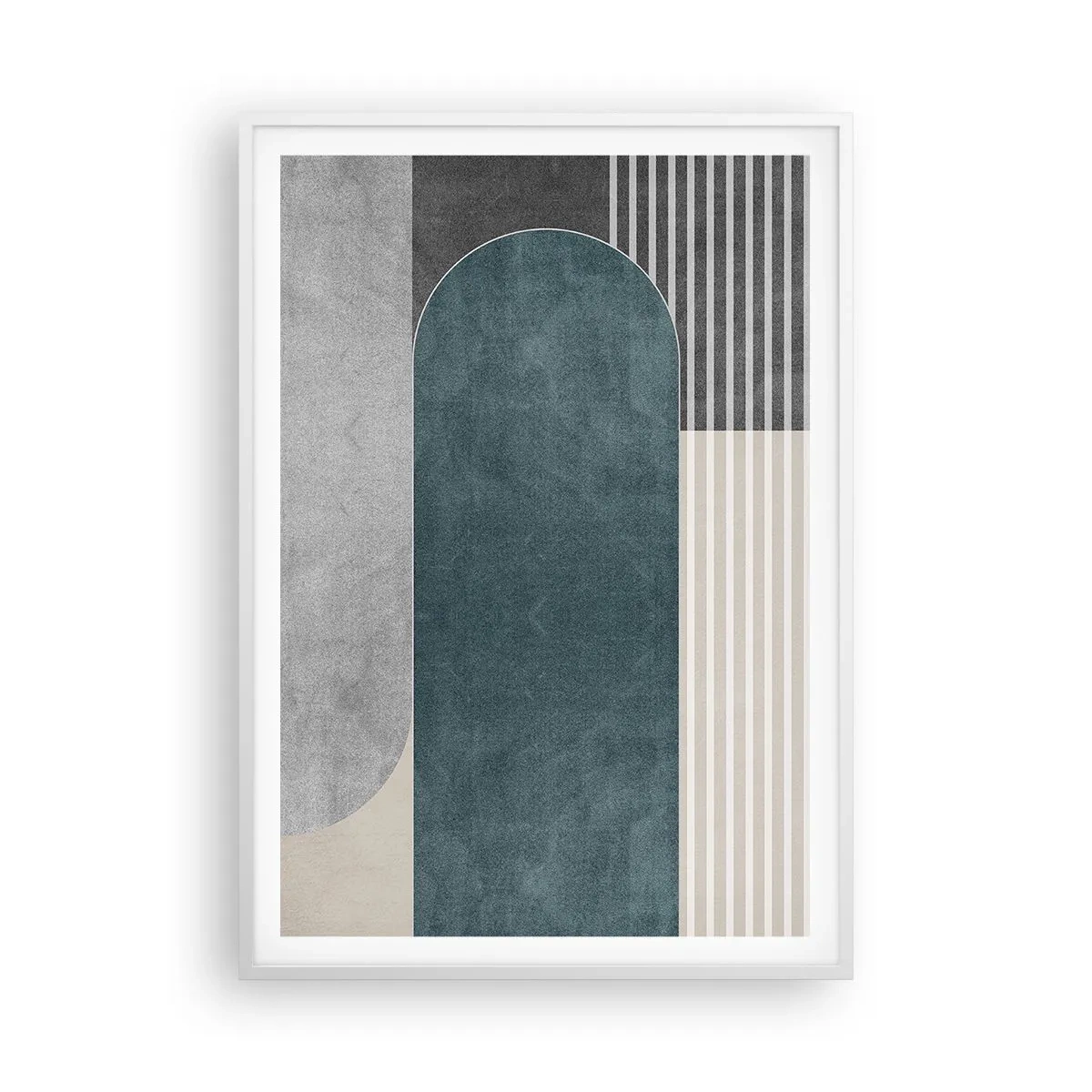 Affisch i vit ram - Horisontell komposition - 70x100 cm