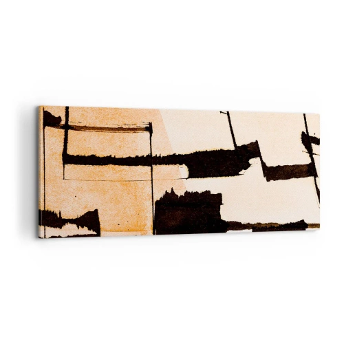 Canvastavla - Bild på duk - Ändå ordning - 100x40 cm