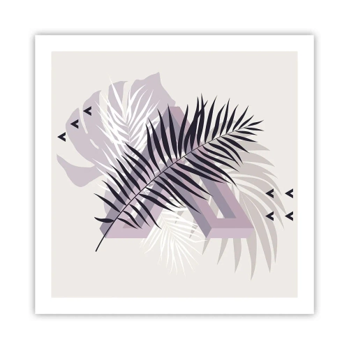 Affisch - Skuggans skugga - 60x60 cm